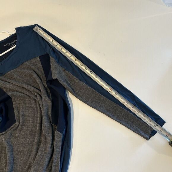 Soft Surroundings Maxi Dress Womens 1X Colorblock Viscose Stretch Casual - Picture 8 of 10